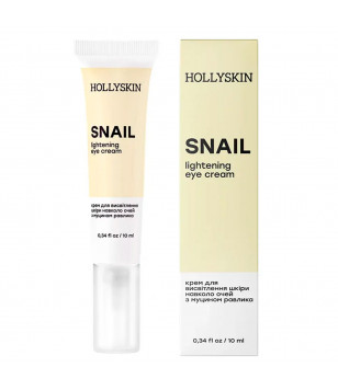 Hollyskin Крем для шкіри навколо очей з муцином равлика Snail Eye Cream, 10 мл