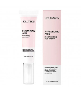 Hollyskin Крем для шкіри навколо очей з гіалуроновою кислотою Hyaluronic Acid Eye Cream, 10 мл
