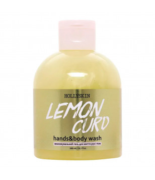 Hollyskin Увлажняющий гель для рук и тела Lemon Curd Hands & Body Wash, 300 мл