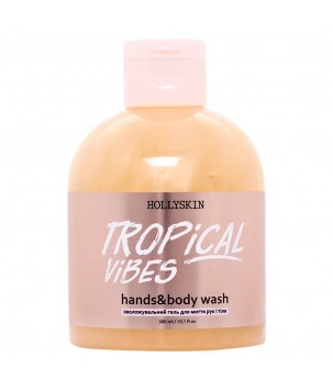 Hollyskin Зволожувальний гель для рук і тіла Tropical Vibes Hands & Body Wash, 300 мл