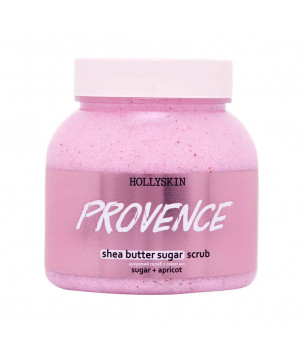 Hollyskin Цукровий скраб з олією ши і перлітом Green Tea, 350 г