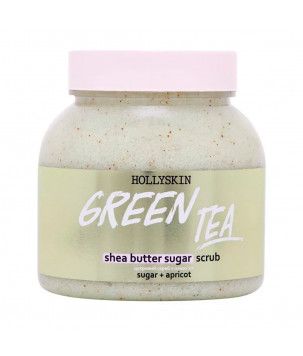 Hollyskin Цукровий скраб з олією ши і перлітом Provence, 350 г