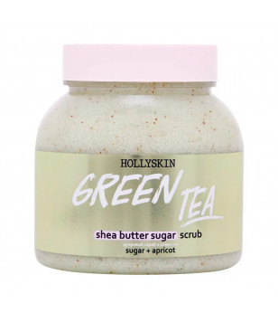 Hollyskin Цукровий скраб з олією ши і перлітом Provence, 350 г