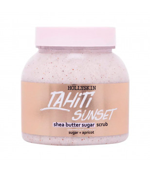 Hollyskin Цукровий скраб з олією ши і перлітом Tahiti Sunset, 350 г