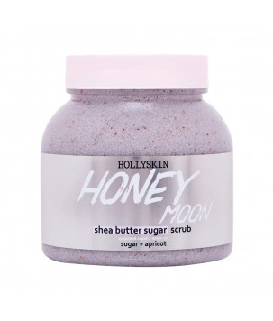 Hollyskin Цукровий скраб з олією ши і перлітом Honey Moon, 350 г