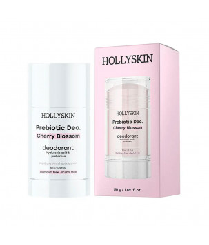 Hollyskin Парфюмерный дезодорант с гиалуроновой кислотой и пребиотиками Prebiotic Deo Cherry Blossom