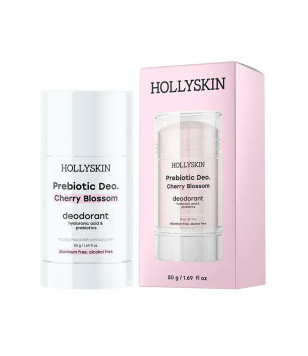 Hollyskin Парфюмерный дезодорант с гиалуроновой кислотой и пребиотиками Prebiotic Deo Cherry Blossom