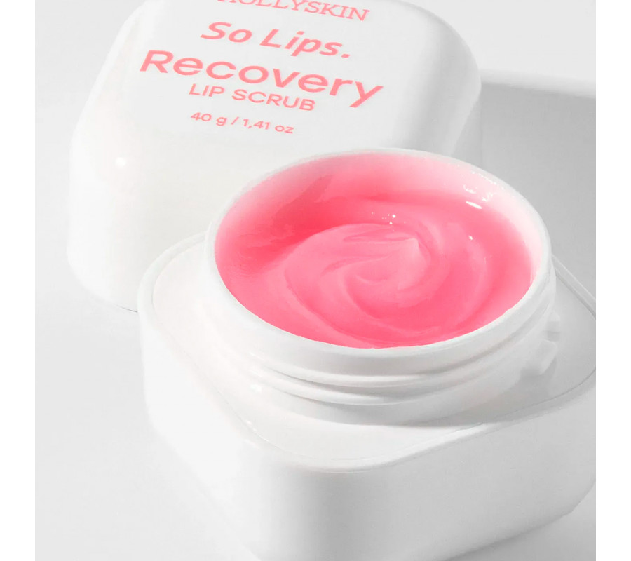 Hollyskin So Lips Recovery Lip Scrub — відновлювальний скраб для губ, 40 мл