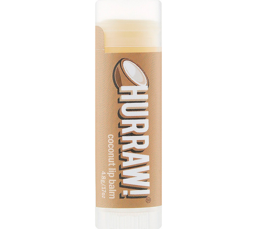 Бальзам для губ Hurraw! Coconut Lip Balm , 4,8 г