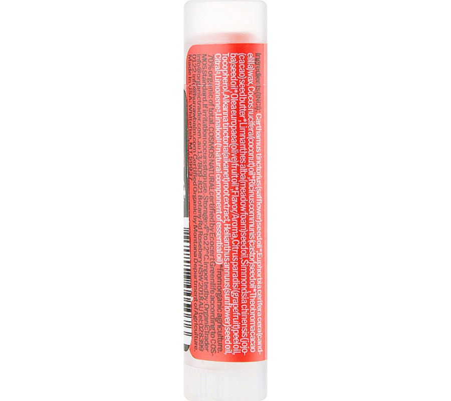 Бальзам для губ Hurraw! Grapefruit Lip Balm , 4,8 г