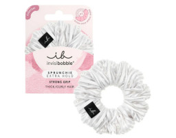 Invisibobble SPRUNCHIE Extra Hold Pure White — резинка-браслет для волос