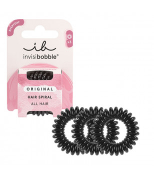 Резинка-браслет для волос invisibobble ORIGINAL True Black.