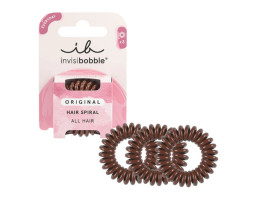 Invisibobble ORIGINAL Pretzel Brown — резинка-браслет для волос