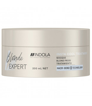 Маска для нейтрализации и ухода за светлыми волосами Indola Blonde Expert Care Insta Cool, 200 мл