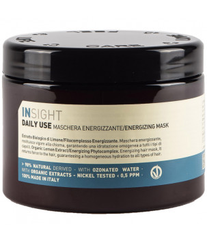 Маска енергетична для щоденного застосування для волосся Energizing Mask Insight, 500 мл