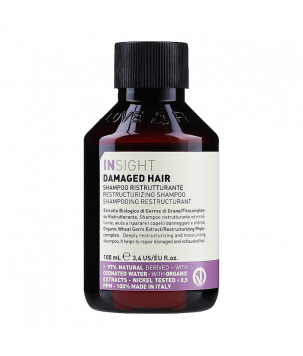 Шампунь відновлювальний для пошкодженого волосся Restructurizing Shampoo Insight, 100 мл