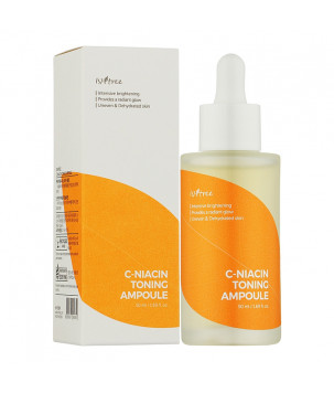 Тонізуюча сироватка в ампулі з вітаміном C-Niacin Toning Ampoule IsNtree, 50  мл