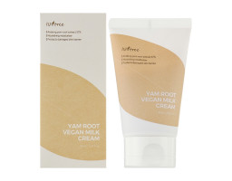 Крем увлажняющий с корнем дикого ямса Yam Root Vegan Milk Cream IsNtree, 80 мл