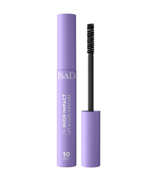 Туш для підняття та підкручування вій The 10 sec High Impact Lift & Curl Mascara IsaDora 01 Black, 9 мл