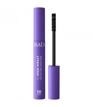 Туш для підняття та підкручування вій The 10 sec High Impact Lift & Curl Mascara IsaDora 2 Intense Black, 9 мл