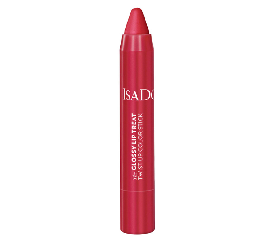 Блиск-олівець для губ Twist-Up Gloss Stick The Glossy Lip Treat IsaDora 12 Rhubaeb red, 3.3 г