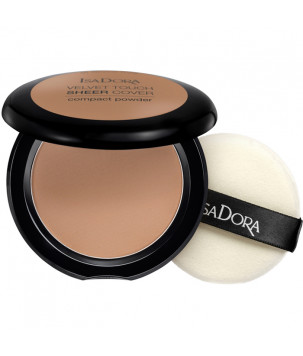 Пудра для обличчя Velvet Touch Sheer Cover Compact Powder IsaDora 48 Neutral Almond, 10 г