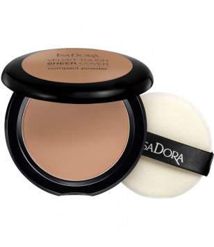 Пудра для обличчя Velvet Touch Sheer Cover Compact Powder IsaDora 48 Neutral Almond, 10 г
