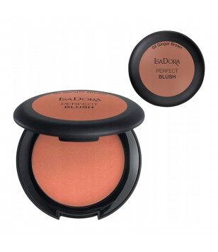 Рум'яна із дзеркалом Perfect Blush IsaDora 03 Ginder Brown, 4.5 г