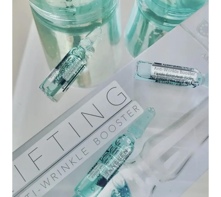Сироватка від зморшок із ліфтинг-ефектом для обличчя Anti-Wrinkle Booster Janssen Cosmetics, 7x2мл