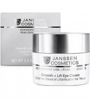 Розгладжуючий крем-ліфтинг для шкіри навколо очей JANSSEN Demanding Smooth + Lift Eye Cream, 15 мл