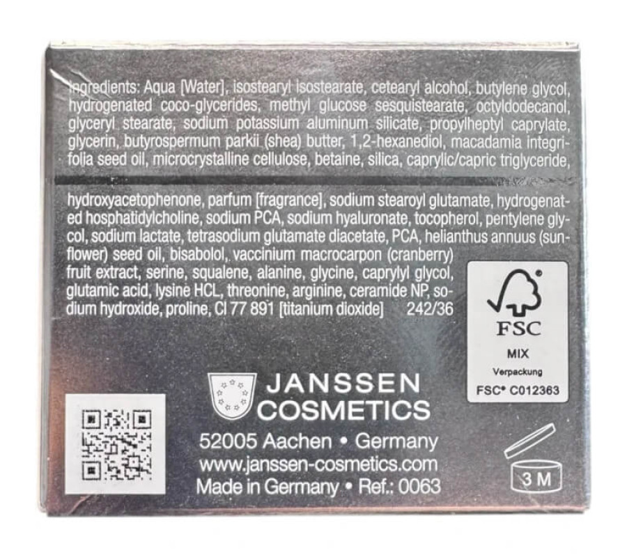 Розгладжуючий крем-ліфтинг для шкіри навколо очей JANSSEN Demanding Smooth + Lift Eye Cream, 15 мл