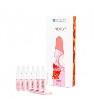 Ампули для обличчя "Екстракт ікри" Energy Caviar Extract Ampoules Janssen Cosmetics, 7x2мл