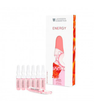 Ампули для обличчя "Екстракт ікри" Energy Caviar Extract Ampoules Janssen Cosmetics, 7x2мл