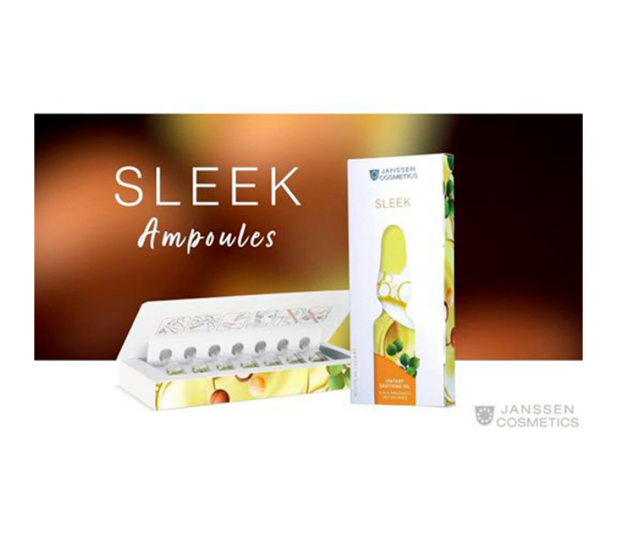 Миттєва заспокійлива олія для чутливої шкіри Instant Soothing Oil Janssen Cosmetics, 7x2мл