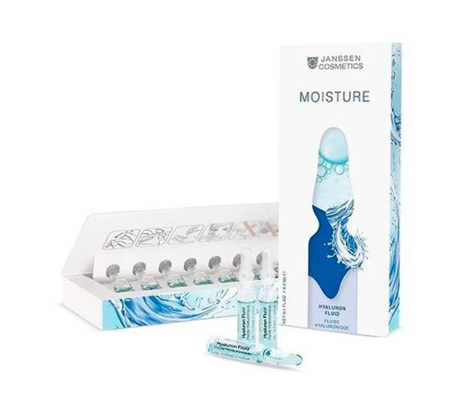 Гіалуронова сироватка Hyaluron Fluid Janssen Cosmetics, 7x2мл