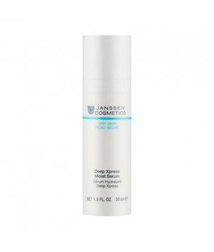 Миттєво зволожувальний концентрат Dry Skin Deep Xpress Moist Serum Janssen Cosmetics, 30мл