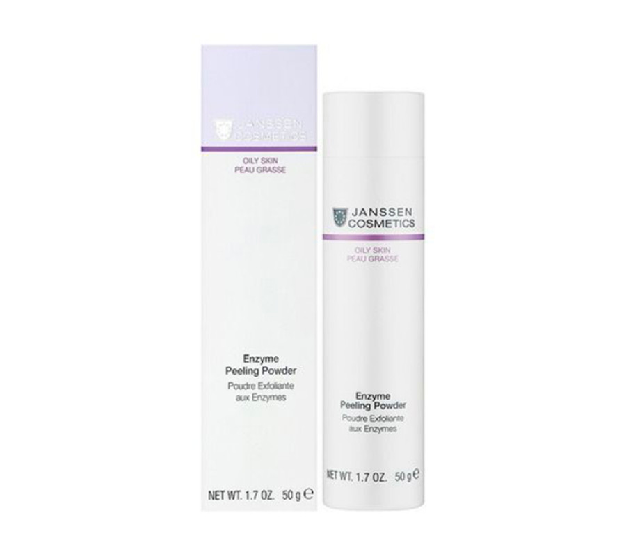 Ензимний пілінг-порошок Oily Skin Enzyme Peeling Powder Janssen Cosmetics, 50гр