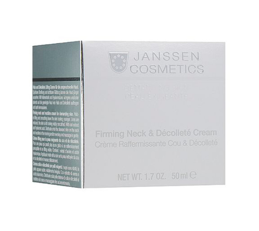 Зміцнюючий крем для шкіри обличчя, шиї і декольте Firming Face, Neck & Decollete Cream Janssen Cosmetics, 50мл
