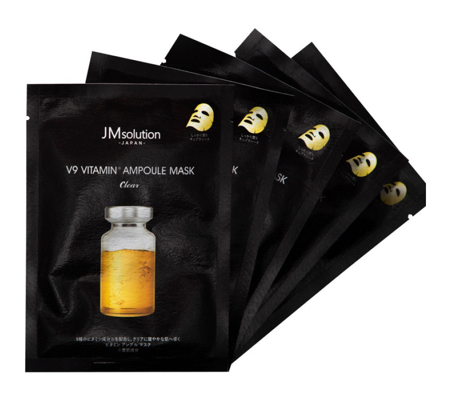 Тканевая маска Japan V9 Vitamin JMsolution, 5*30 г