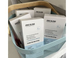 Антицелюлітне бандажне обгортання з охолоджуючим ефектом Cold Fat Burning Joko Blend, 2 х 200 мл