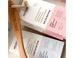 Антицелюлітне бандажне обгортання з охолоджуючим ефектом Cold Fat Burning Joko Blend, 2 х 200 мл