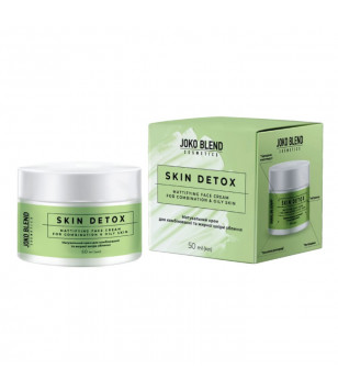Матирующий крем для комбинированной и жирной кожи лица Skin Detox Joko Blend, 50 мл