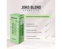 Матуючий тонік для комбінованої та жирної шкіри Skin Detox Joko Blend, 150 мл