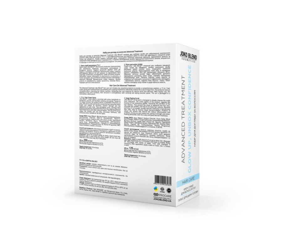 Набор по уходу за волосами Joko Blend, 200 мл + 125 мл