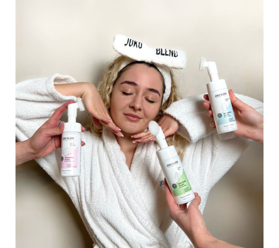 Пінка для вмивання з екстрактом равлика для нормальної шкіри Joko Blend, 150 мл