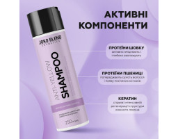 Тонувальний шампунь для нейтралізації жовтизни Anti-Yellow Joko Blend, 250 мл