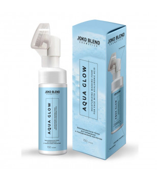 Увлажняющая пенка для умывания с гиалуроновой кислотой Aqua Glow Joko Blend, 150 мл