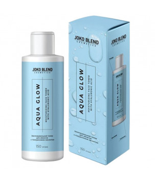 Зволожувальний тонер для обличчя з гіалуроновою кислотою Aqua Glow Joko Blend, 150 мл