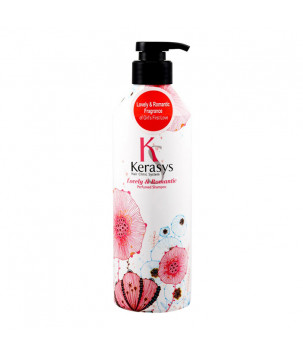 Шампунь для волос "Романтик" Lovely & Romantic Perfumed Shampoo KeraSys, 600 мл
