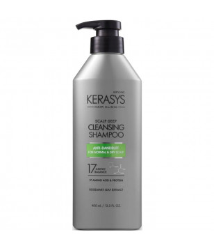 Шампунь для глубокого очищения волос Deep Cleansing Shampoo KeraSys, 400 мл
